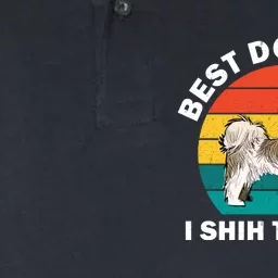 Best Dog Ever I Shih Tzu Not Softstyle Adult Sport Polo