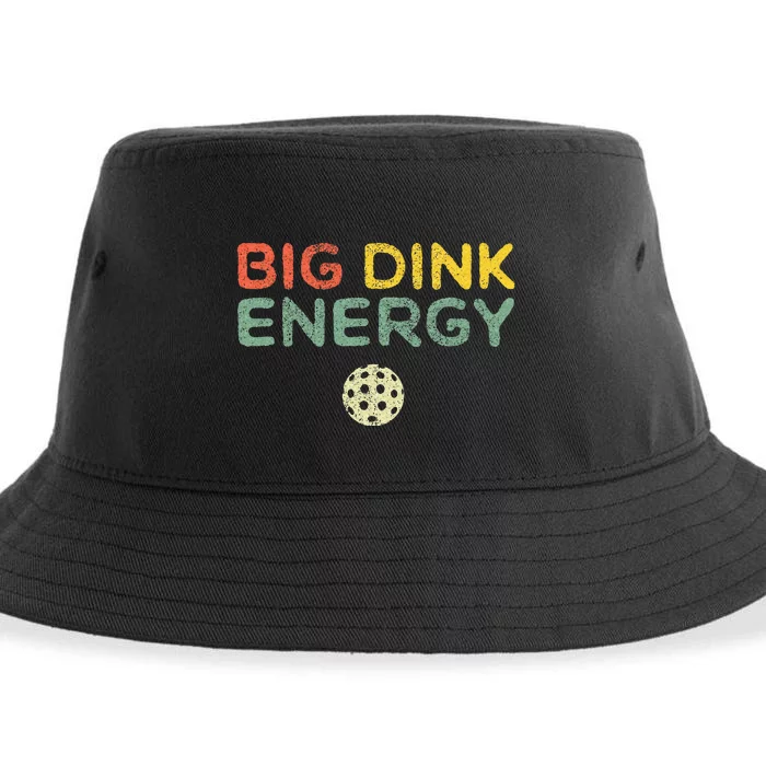 Big Dink Energy Pickleball Funny Pickle Ball Lover Sustainable Bucket Hat