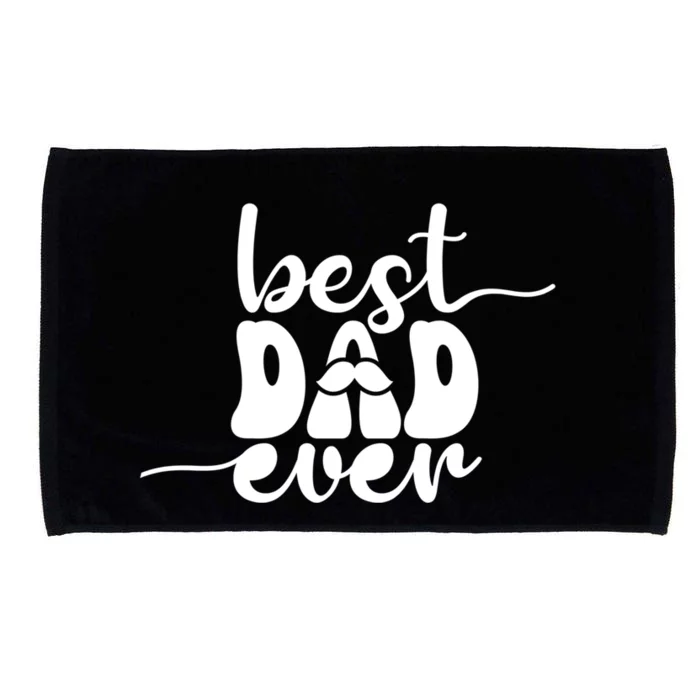 Best Dad Ever Gift Microfiber Hand Towel