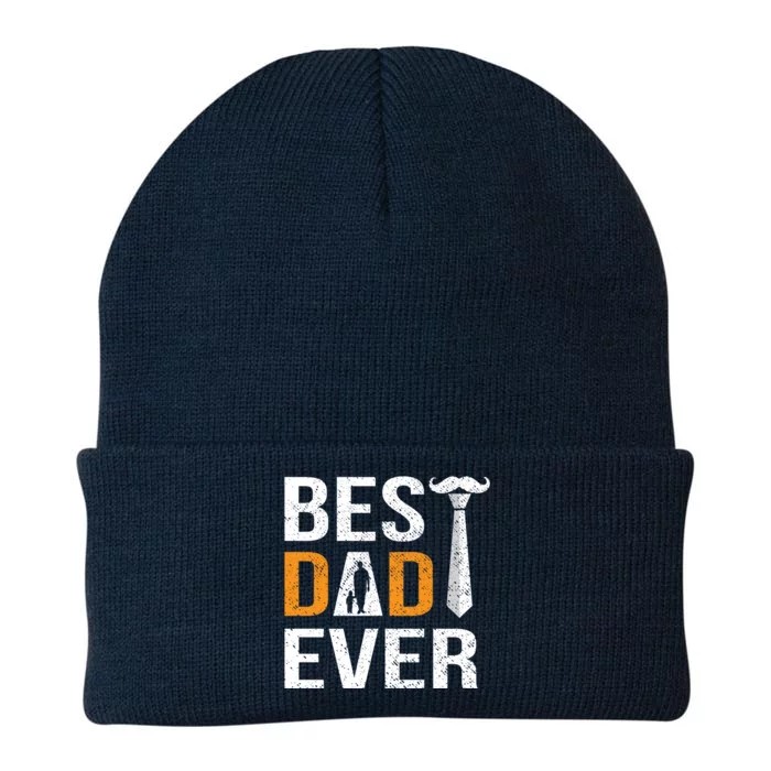 Best Dad Ever Gift Knit Cap Winter Beanie