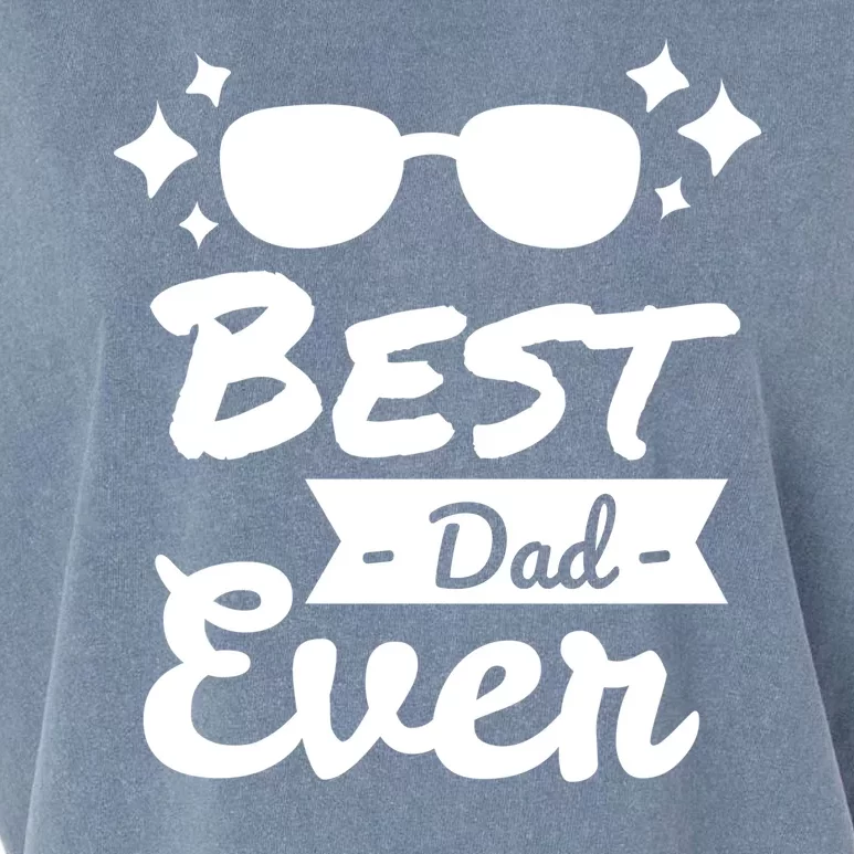 Best Dad Ever Cool Fathers Day Gift Garment-Dyed Women's Muscle Tee