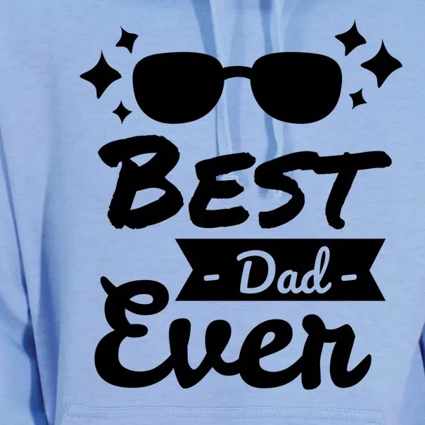 Best Dad Ever Cool Fathers Day Gift Unisex Surf Hoodie