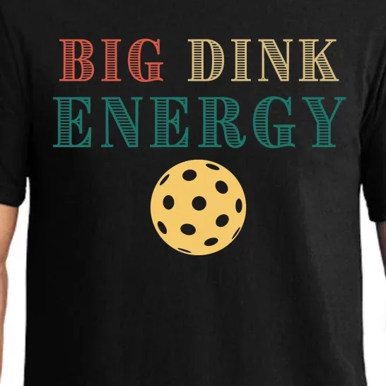 Big Dink Energy Pickleball Funny Pickle Ball Lover Retro Pajama Set