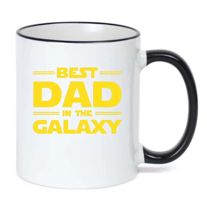 Best Dad Ever US American Flag Fighter Jet Fathers Day Dad Black Color Changing Mug