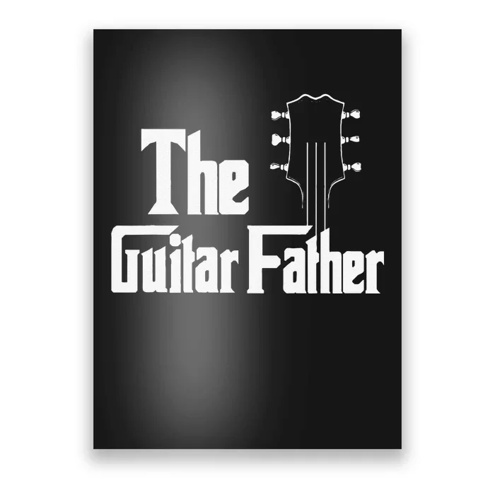 Best Dad Ever Daddy Guitar Vintage Lover Guitar Fathers Day Poster