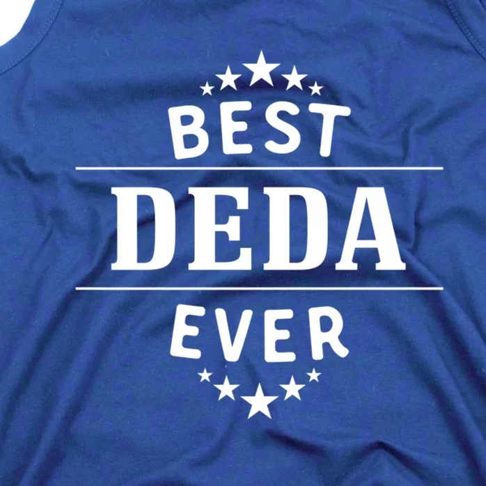 Best Deda Ever For Serbian Grandpa Gift Tank Top