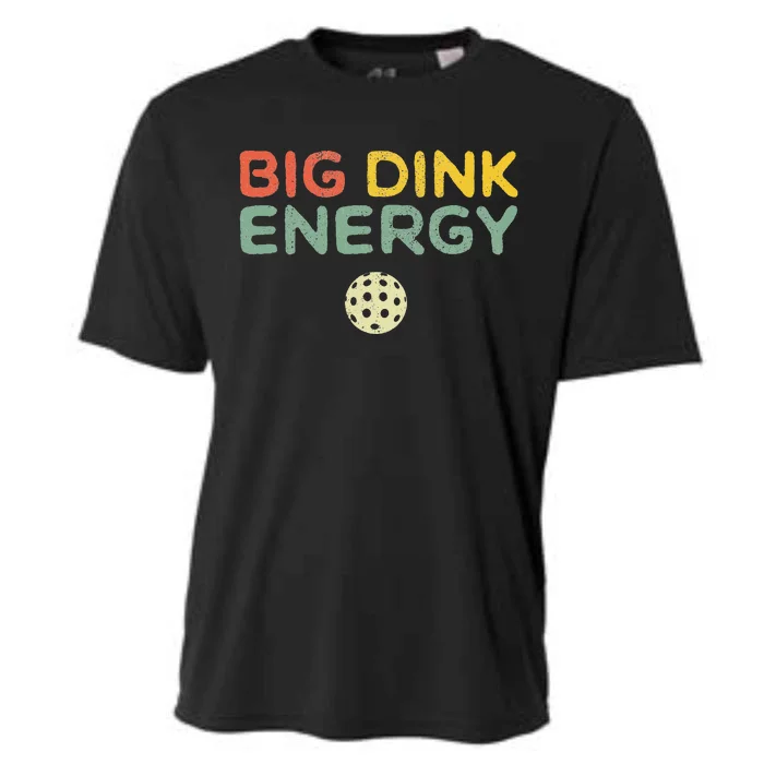 Big Dink Energy Pickleball Funny Pickle Ball Lover Cooling Performance Crew T-Shirt