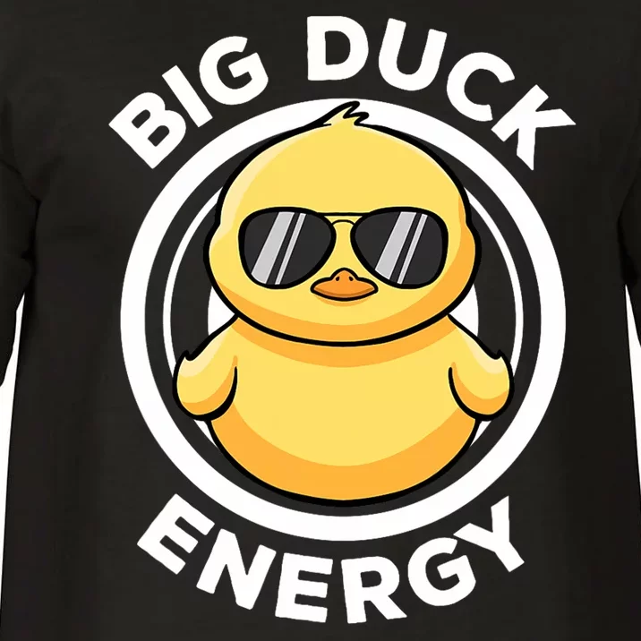 Big Duck Energy Duckie I Love Ducks Lovers Funny Rubber Duck Comfort Colors T-Shirt