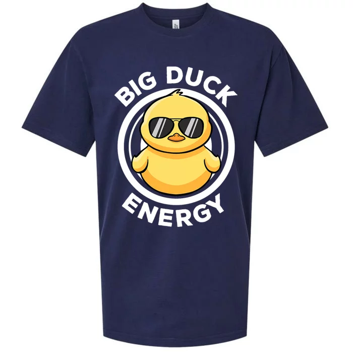 Big Duck Energy Duckie I Love Ducks Lovers Funny Rubber Duck Sueded Cloud Jersey T-Shirt