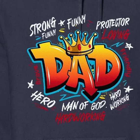 Best Dad Ever Premium Hoodie