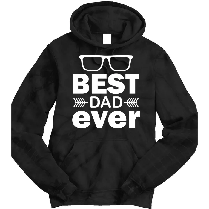 Best Dad Ever Tie Dye Hoodie