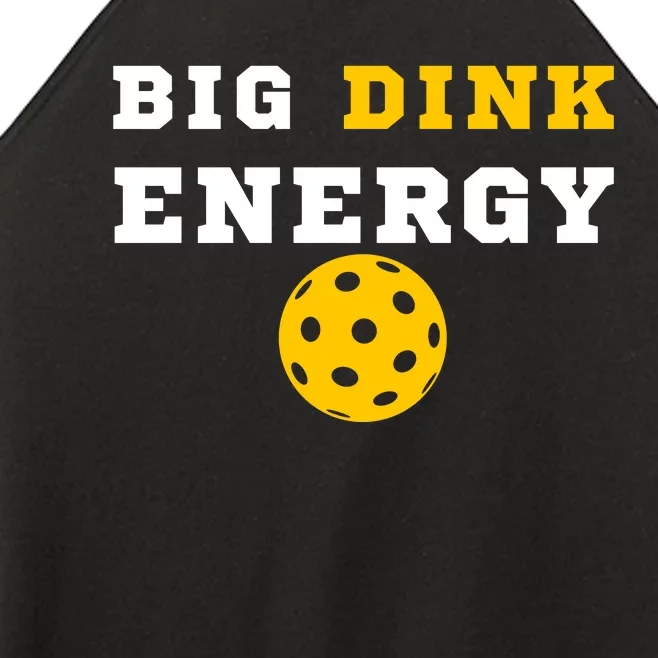 Big Dink Energy Pickleball Funny Dinking Pickle Ball Lover Women’s Perfect Tri Rocker Tank