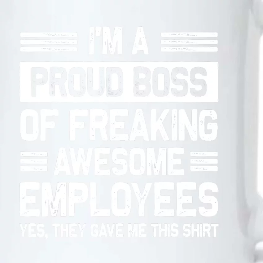 Boss Day Employee Appreciation Office Funny Boss Black Color Changing Mug