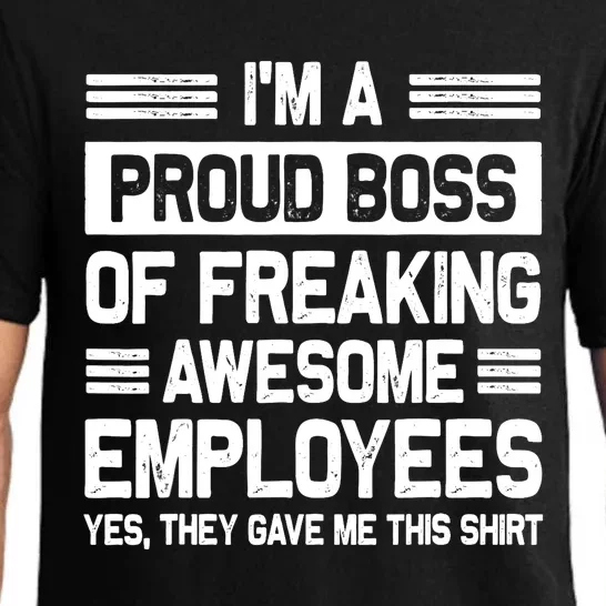 Boss Day Employee Appreciation Office Funny Boss Pajama Set