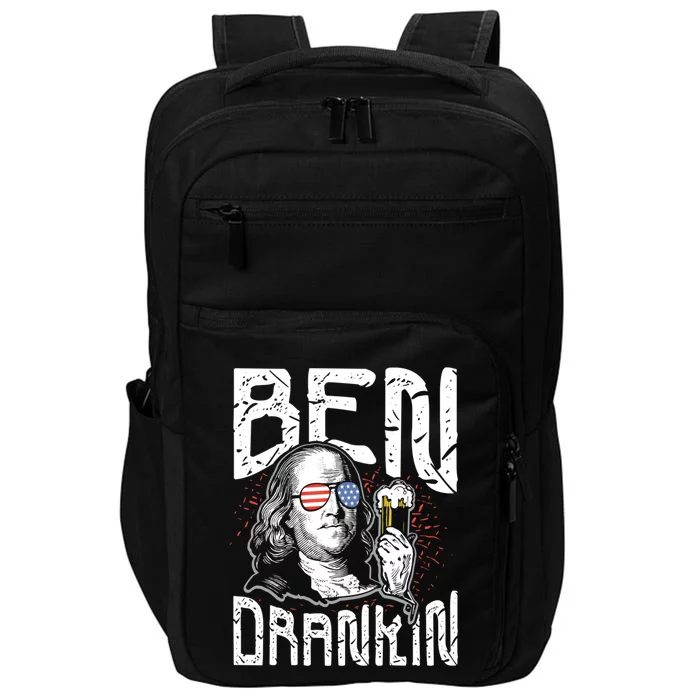 Ben Drankin Funny 4th Of July President Graphic Meaningful Gift Impact Tech Backpack