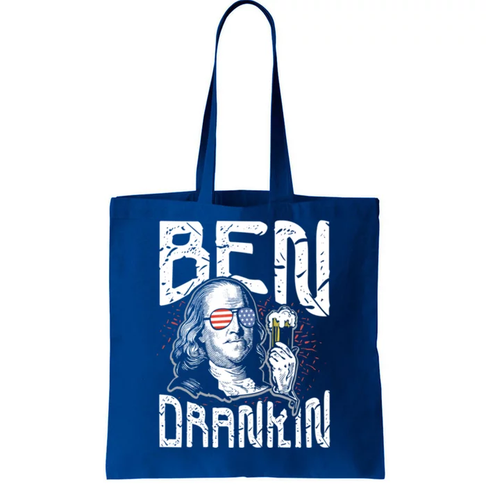 Ben Drankin Funny 4th Of July President Graphic Meaningful Gift Tote Bag