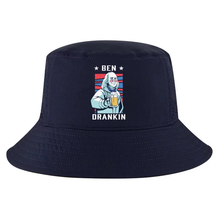 Ben Drankin Funny 4th Of July Patriotic Usa Merica Funny Gift Cool Comfort Performance Bucket Hat