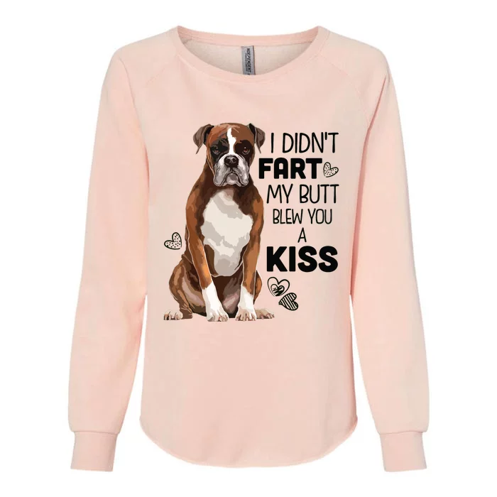 Boxer Dog Funny For Dog Mom Dog Dad Dog Lover Gift Womens California Wash Sweatshirt