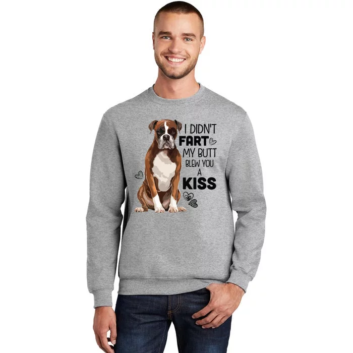 Boxer Dog Funny For Dog Mom Dog Dad Dog Lover Gift Tall Sweatshirt