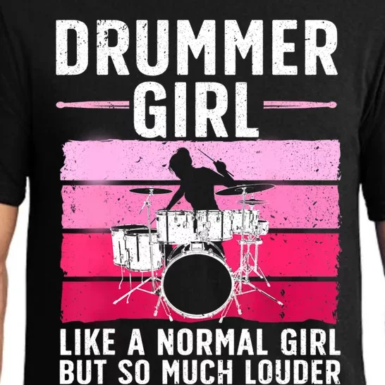 Best Drums For Girls Women Drummer Music Band Drum Musician Pajama Set