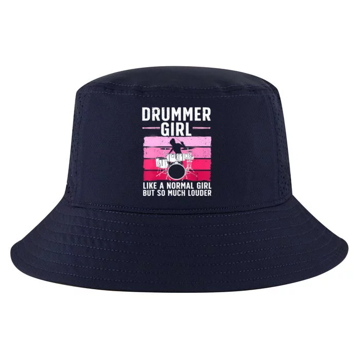 Best Drums For Girls Women Drummer Music Band Drum Musician Cool Comfort Performance Bucket Hat