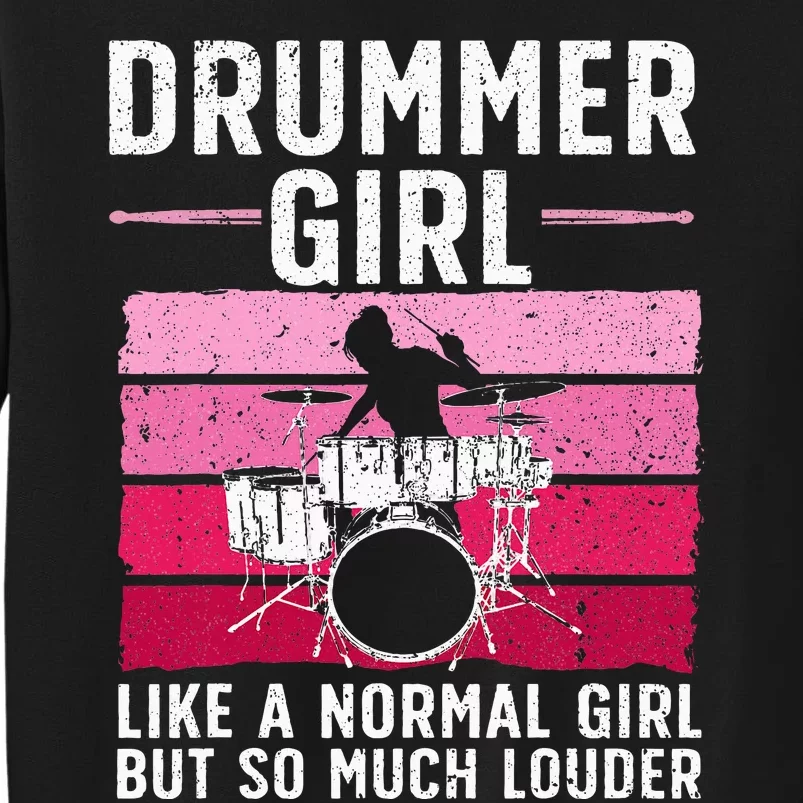 Best Drums For Women Drummer Music Band Drum Musician Sweatshirt