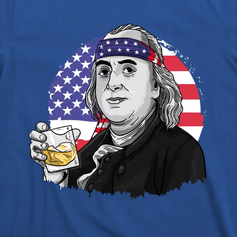 Ben Drankin Funny American Flag 4th Of July Tee Gift T-Shirt