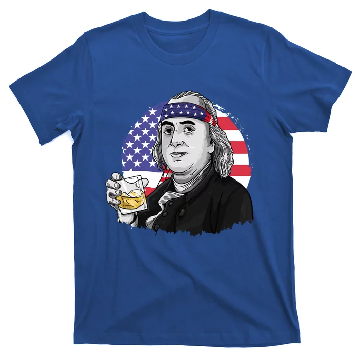 Ben Drankin Funny American Flag 4th Of July Tee Gift T-Shirt