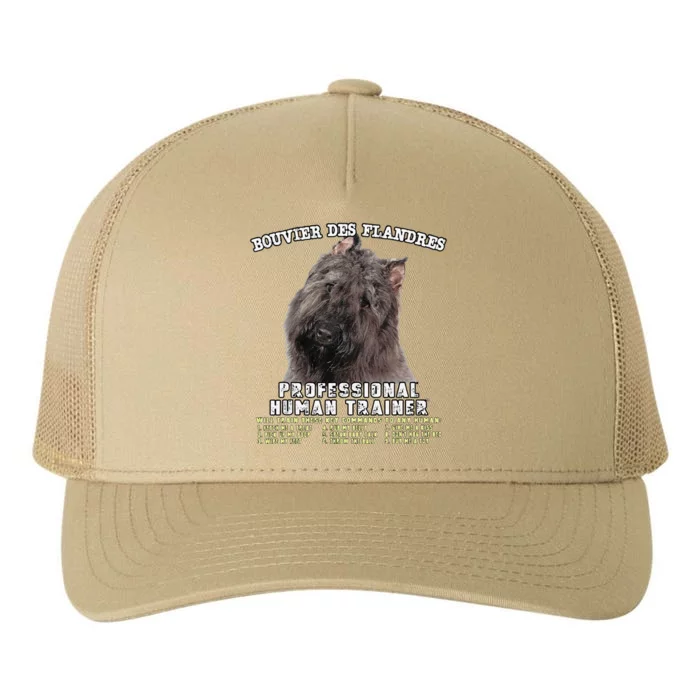 Bouvier Des Flandres Professional Human Trainer Cute Dog Yupoong Adult 5-Panel Trucker Hat