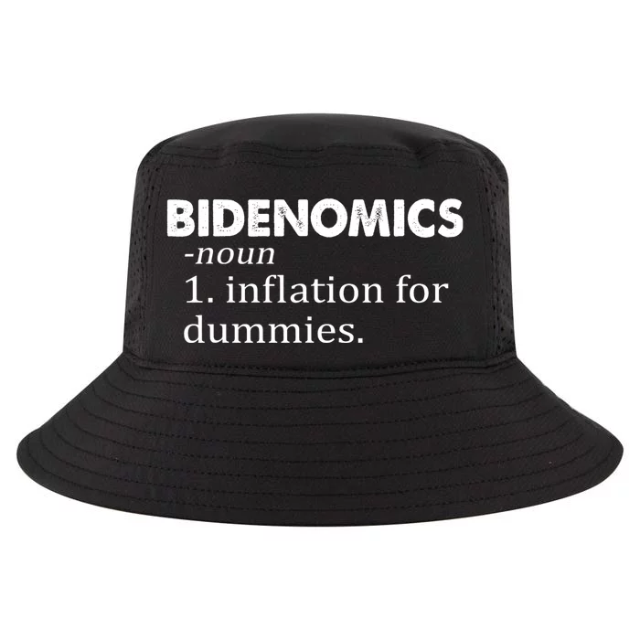 Bidenomics Definition Funny AntiBiden Cool Comfort Performance Bucket Hat