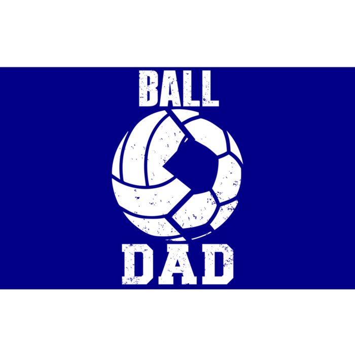 Ball Dad Funny Volleyball Soccer Dad Cool Gift Bumper Sticker