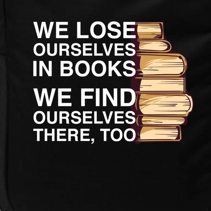 Book Design For A Book Lover Great Gift Impact Tech Backpack