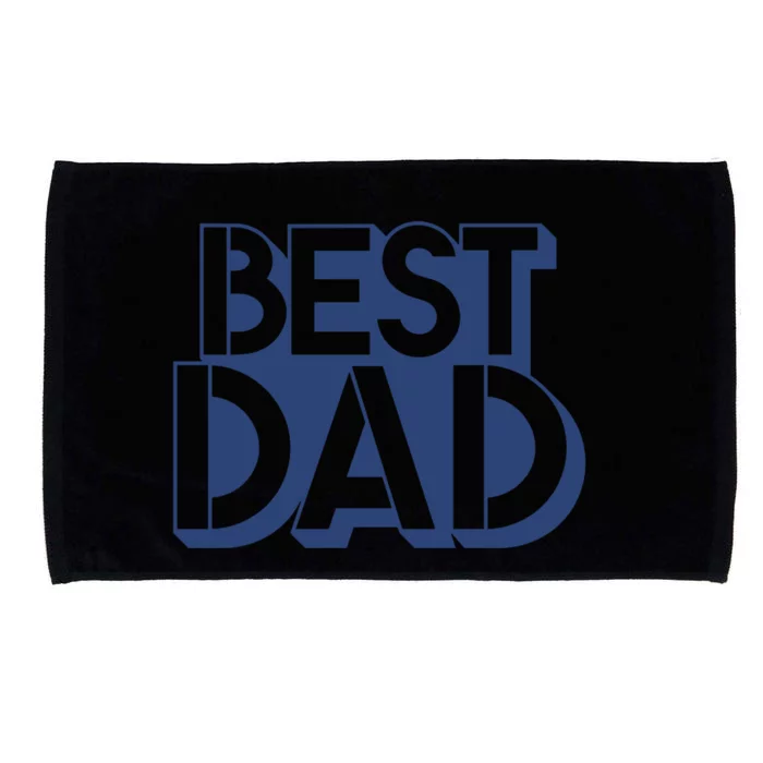 Best Dad Father's Day Gift Microfiber Hand Towel