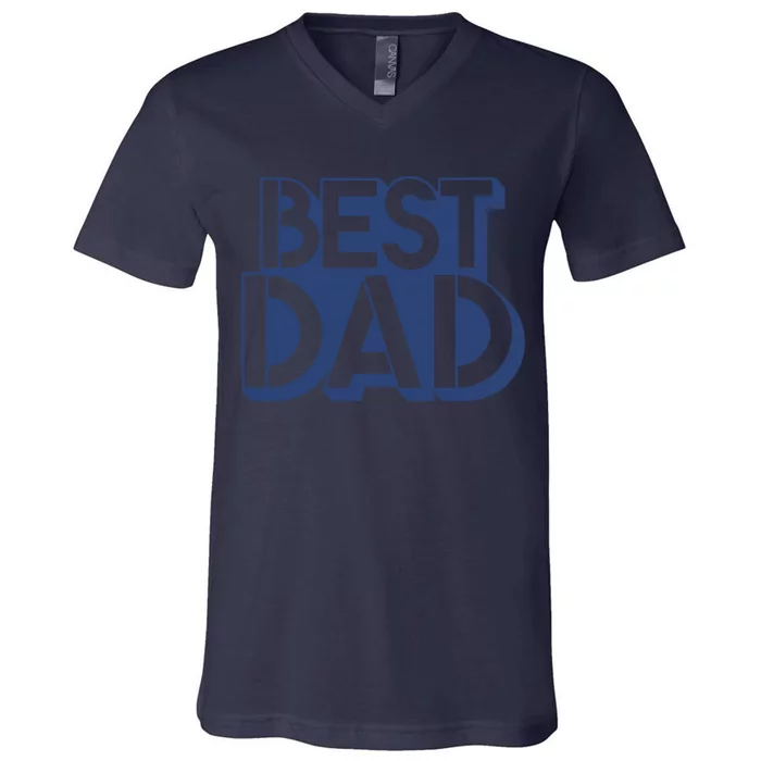 Best Dad Father's Day Gift V-Neck T-Shirt