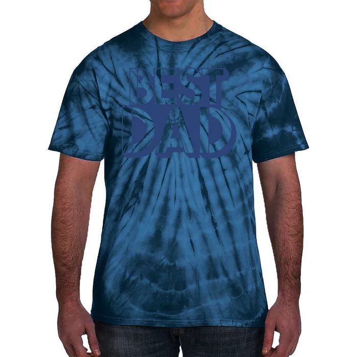 Best Dad Father's Day Gift Tie-Dye T-Shirt