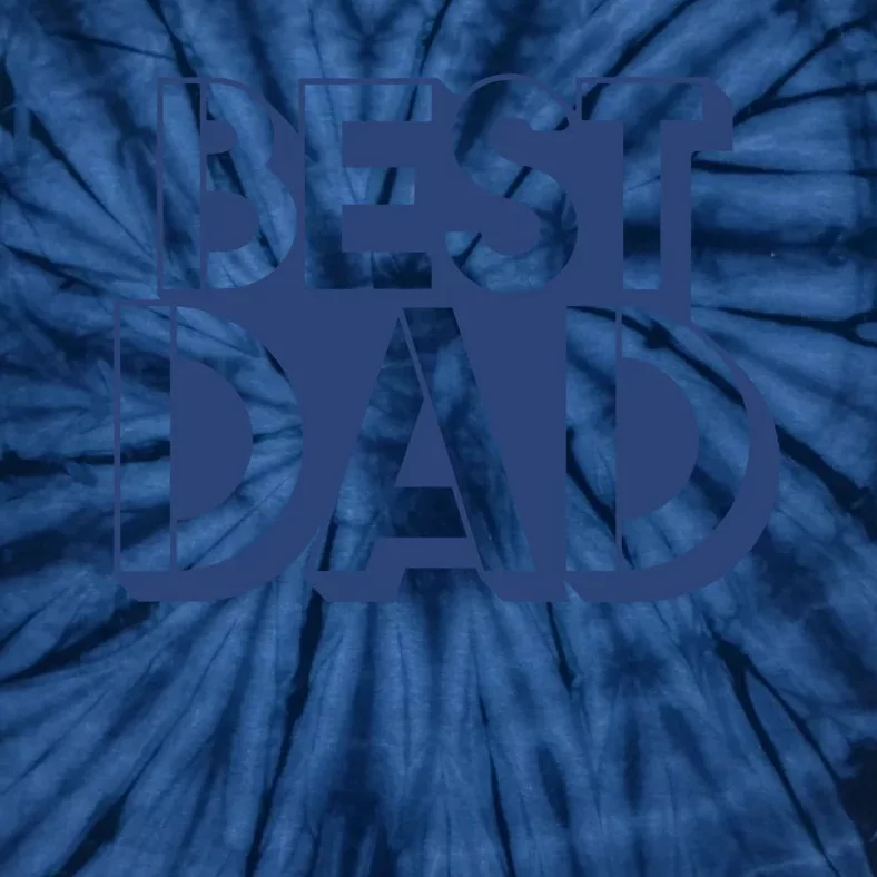 Best Dad Father's Day Gift Tie-Dye T-Shirt