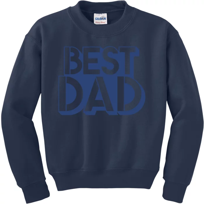 Best Dad Father's Day Gift Kids Sweatshirt