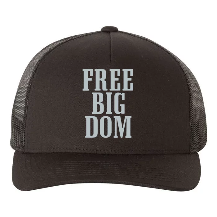 Big Dom Football Yupoong Adult 5-Panel Trucker Hat