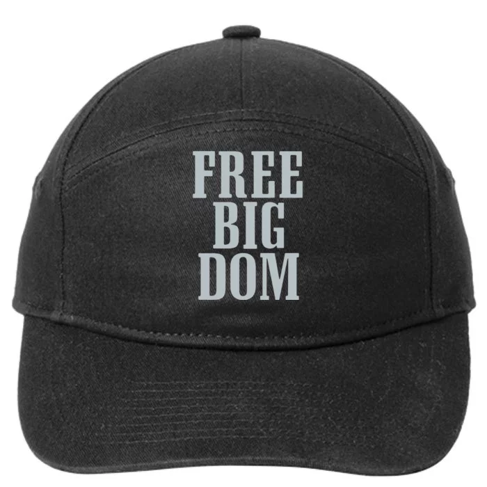 Big Dom Football 7-Panel Snapback Hat