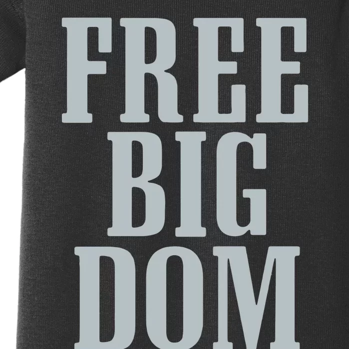 Big Dom Football Baby Bodysuit