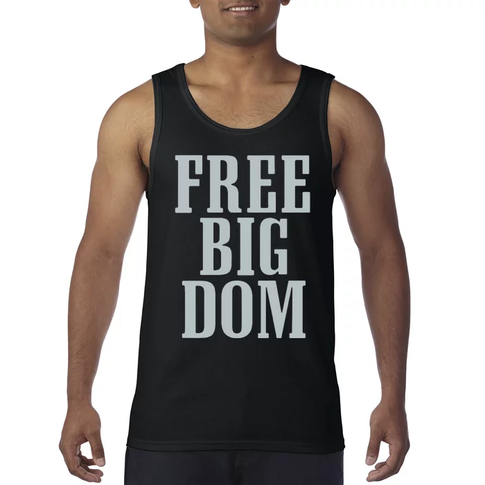 Big Dom Football Tank Top