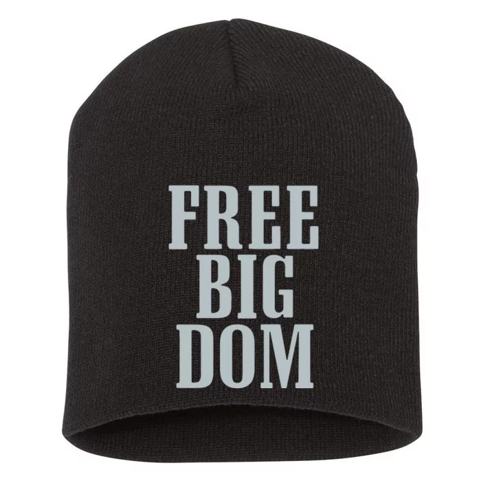 Big Dom Football Short Acrylic Beanie