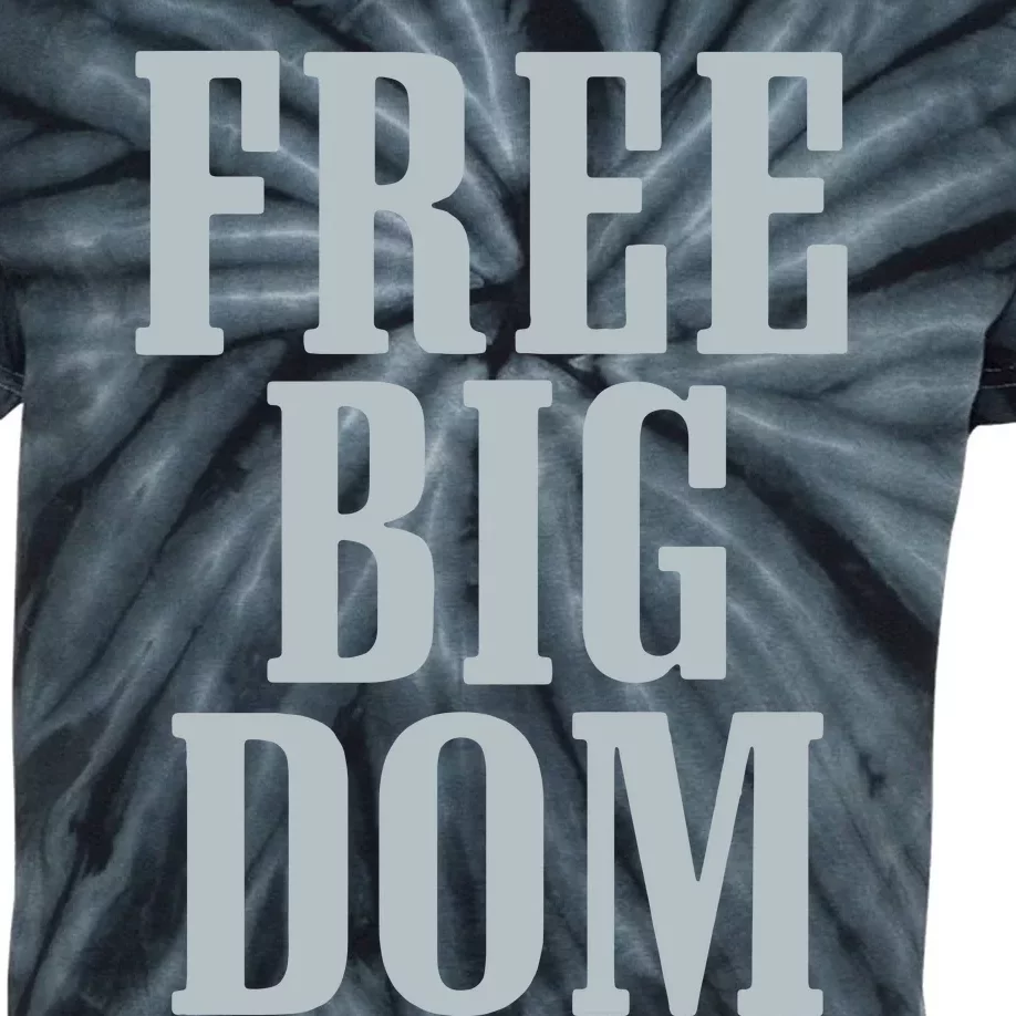 Big Dom Football Kids Tie-Dye T-Shirt