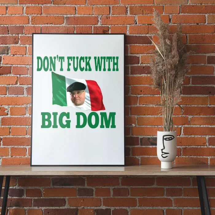 Big Dom Football Poster