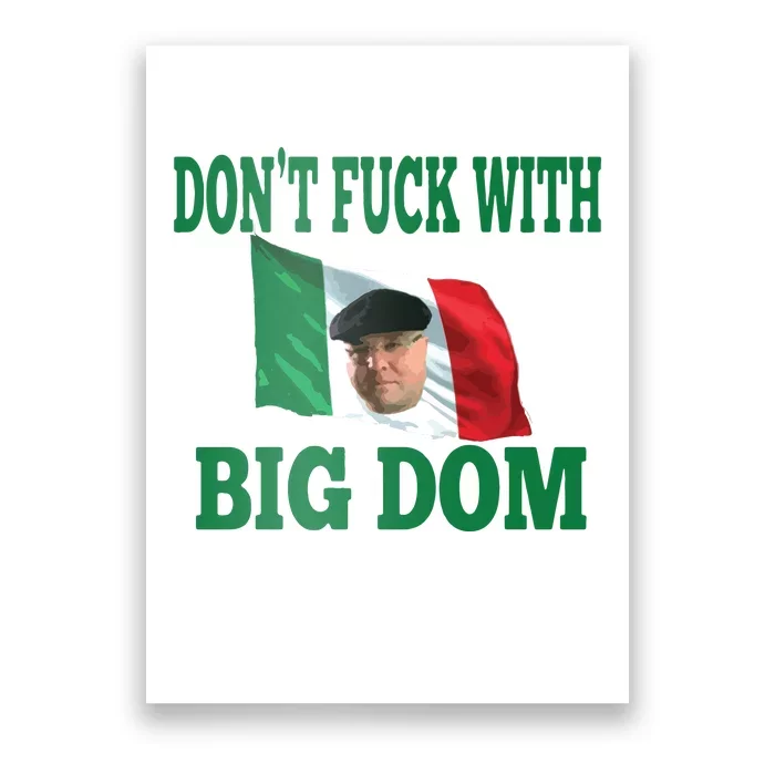 Big Dom Football Poster