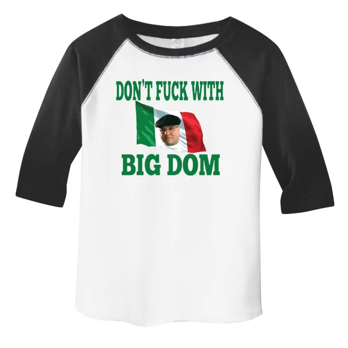 Big Dom Football Toddler Fine Jersey T-Shirt