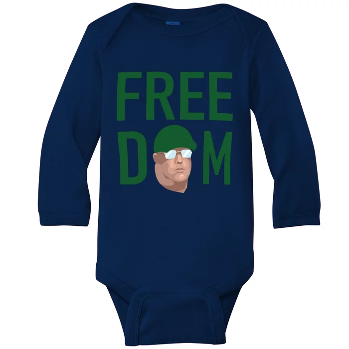 Big Dom Football Baby Long Sleeve Bodysuit