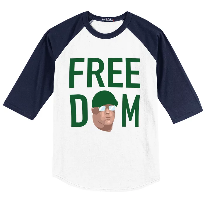 Big Dom Football Baseball Sleeve Shirt