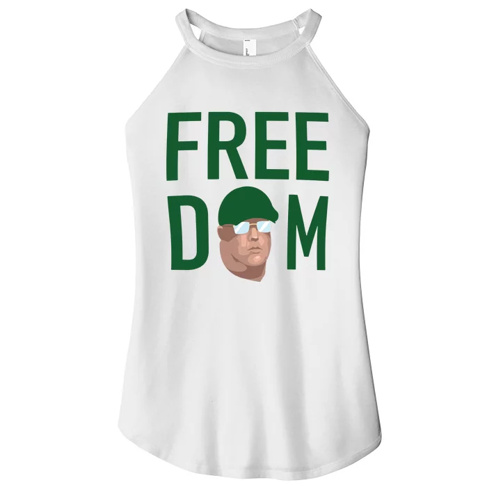 Big Dom Football Women’s Perfect Tri Rocker Tank