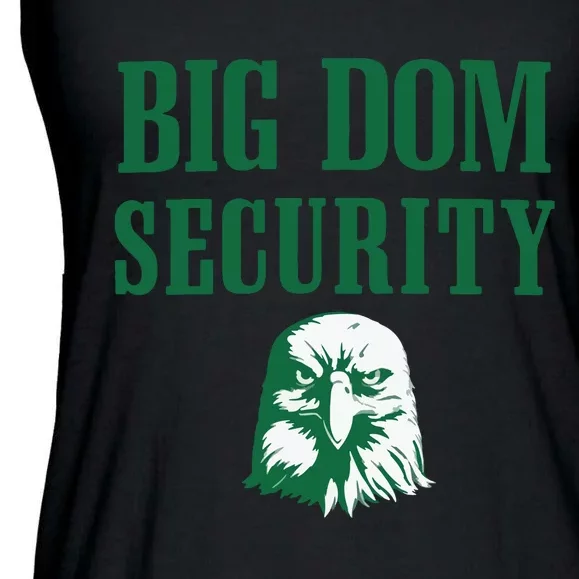 Big Dom Football Ladies Essential Flowy Tank